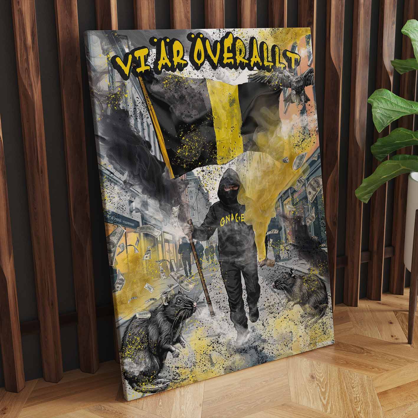Gnagare Överallt Canvas