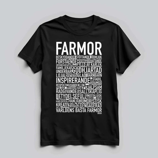 Farmor 2024 Text T-shirt