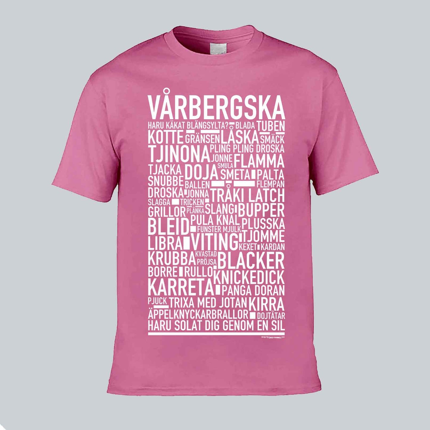 Vårbergska Dialekt Text T-shirt