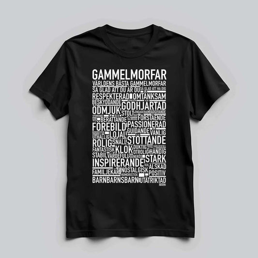 Gammelmorfar 2024 Text T-shirt