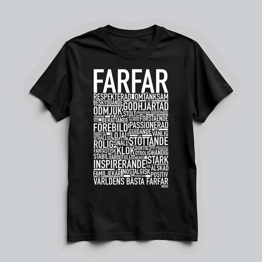 Farfar 2024 Text T-shirt