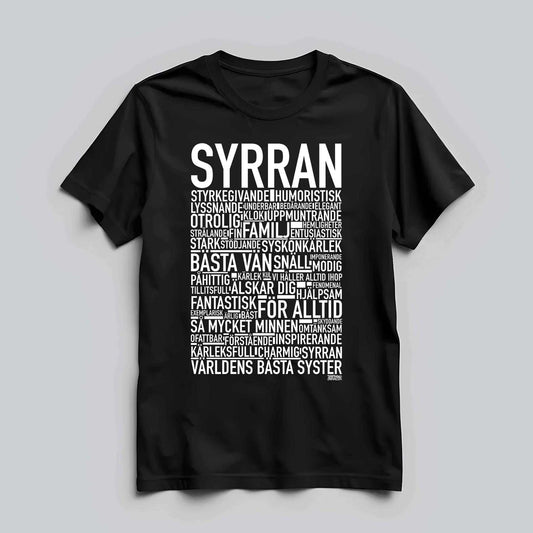 Syrran 2024 Text T-shirt