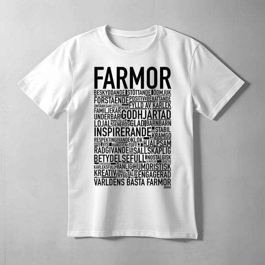 Farmor 2024 Text T-shirt