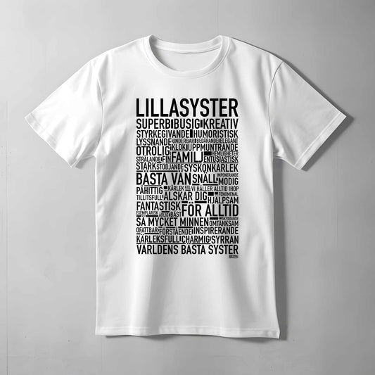 Lillasyster 2024 Text T-shirt