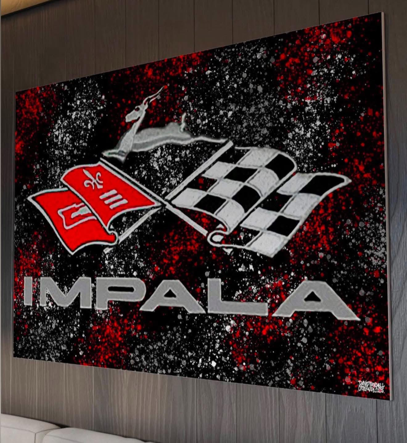 Impala canvastavla 80x120cm
