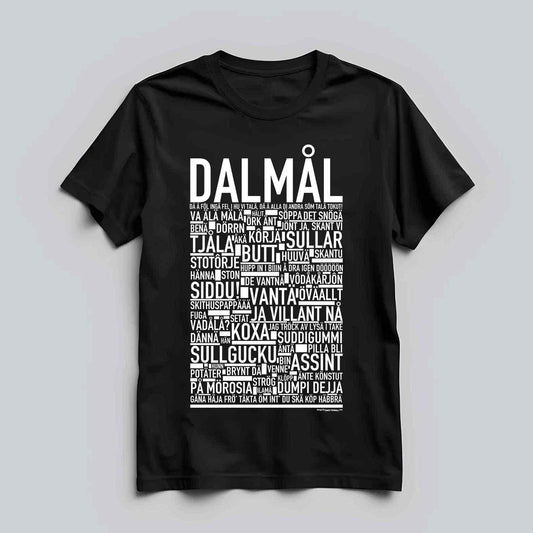 Dalmål Dialekt Text T-shirt