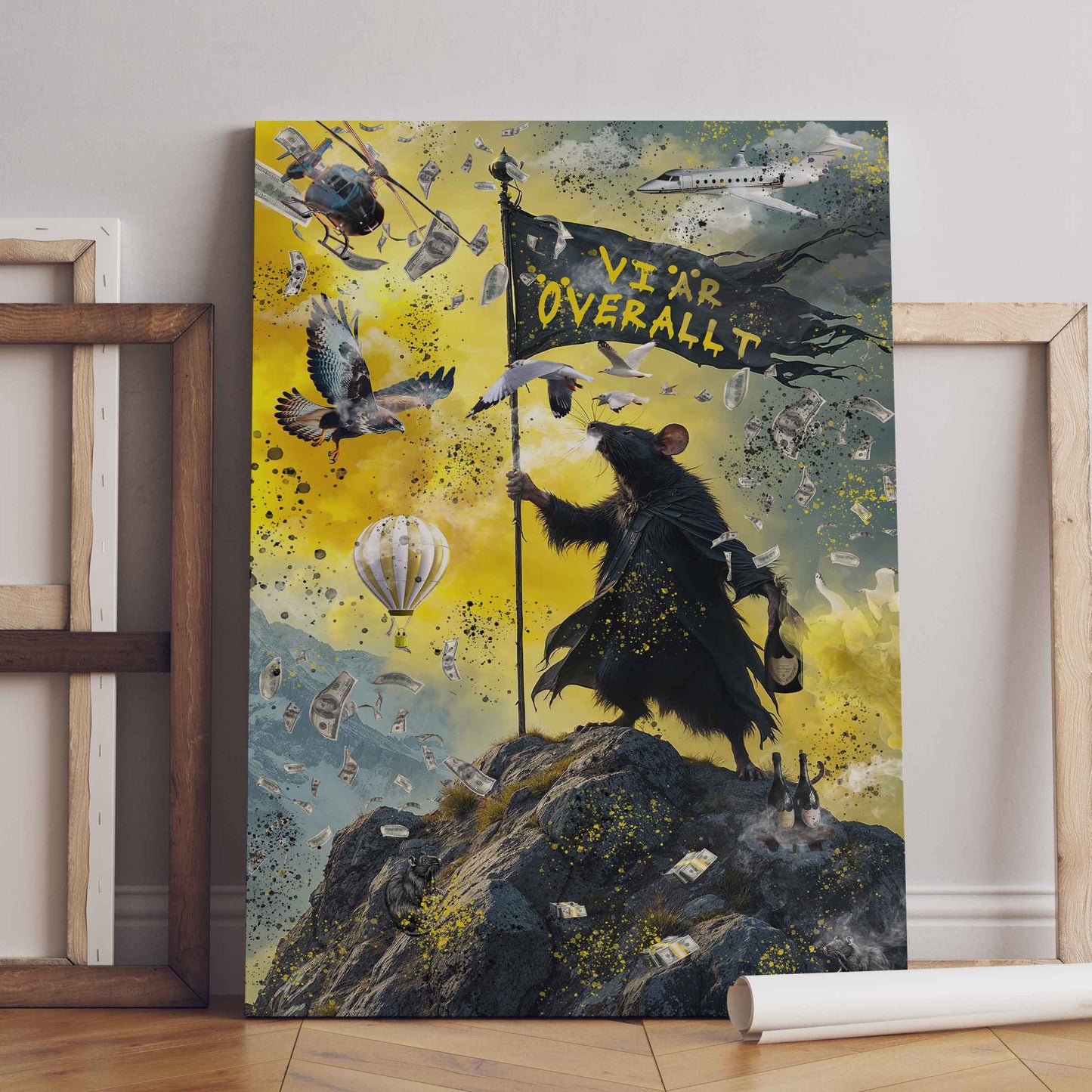 Vi Är Överallt Canvas