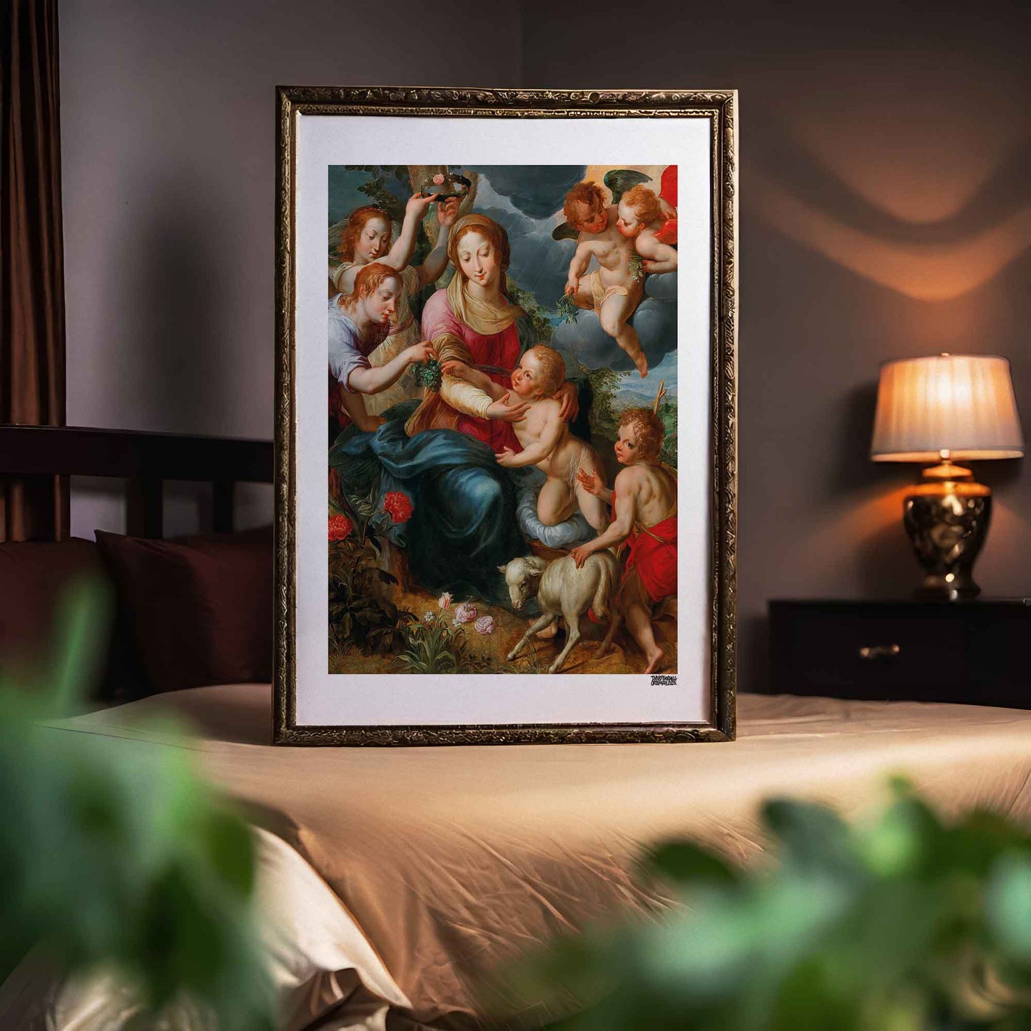 The Virgin And Child Poster