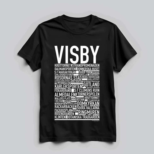 Visby Text T-Shirt