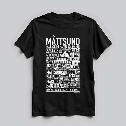 Måttsund Text T-Shirt