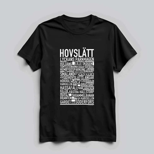 Hovslätt Text T-Shirt
