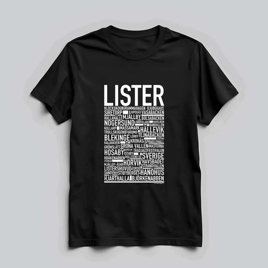 Lister Text T-Shirt
