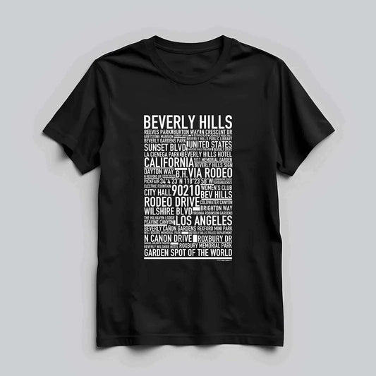 Beverly Hills Text T-Shirt