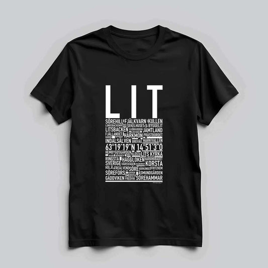 Lit Text T-Shirt
