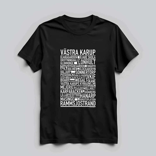 Västra Karup Text T-Shirt