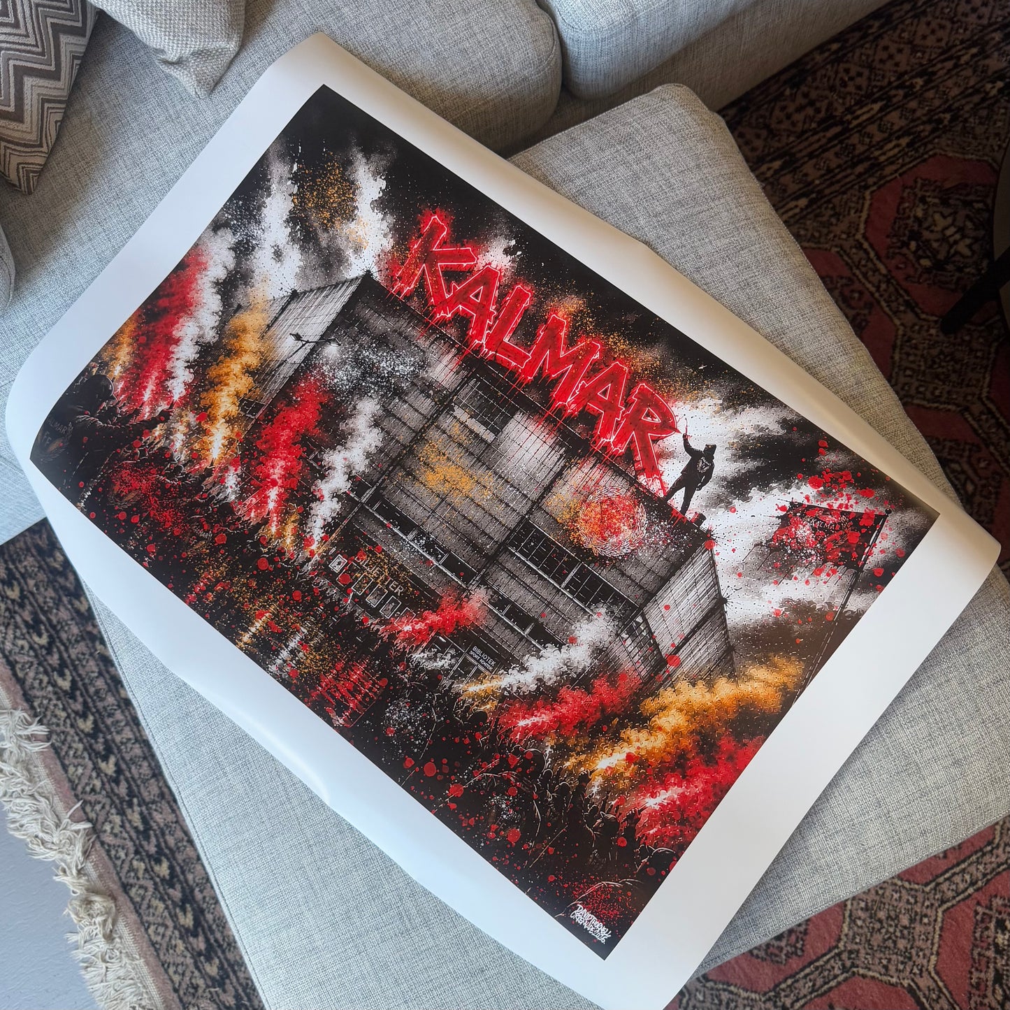 Kalmar Arena Poster 50x70 cm