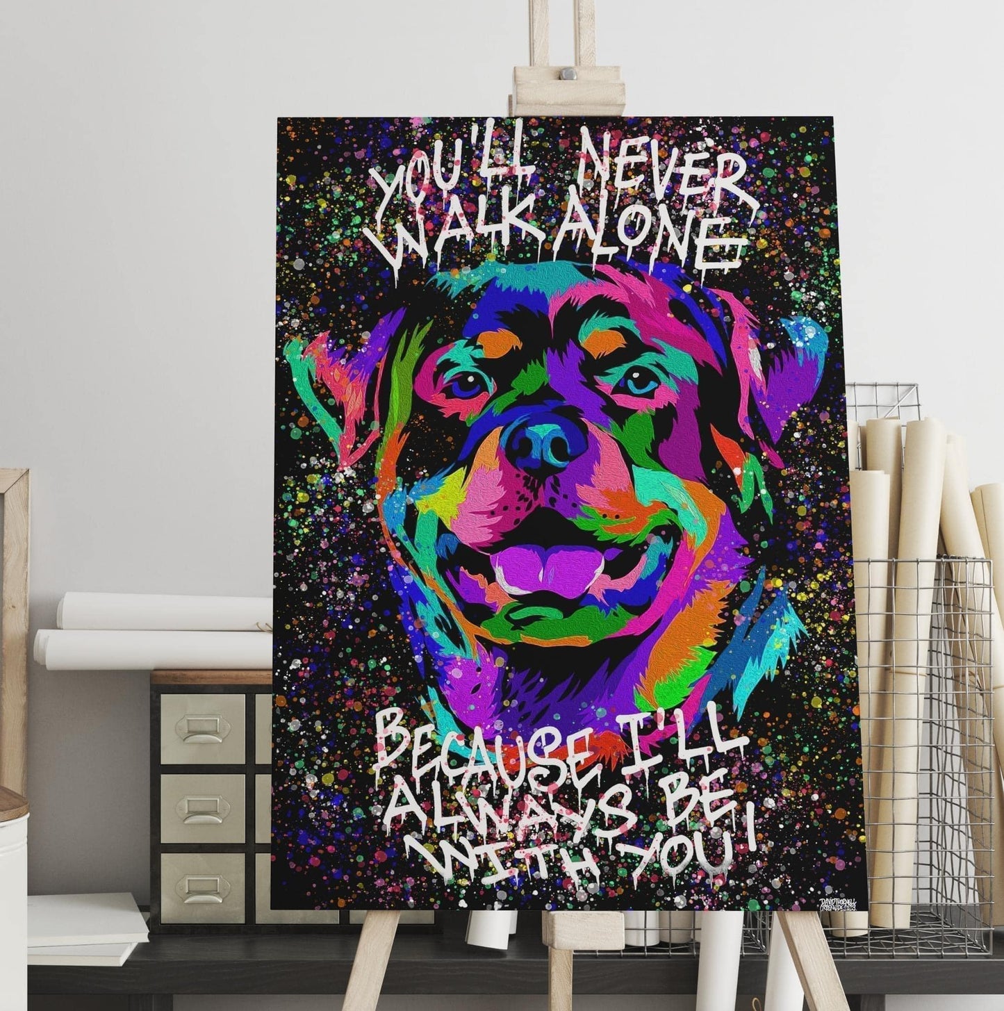 Rottweiler Canvas