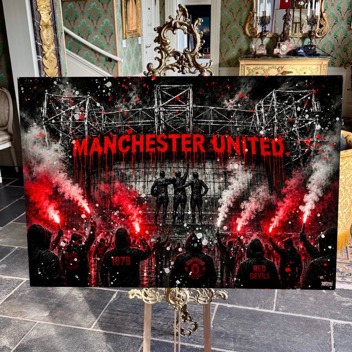 Manchester United canvastavla 75x100cm