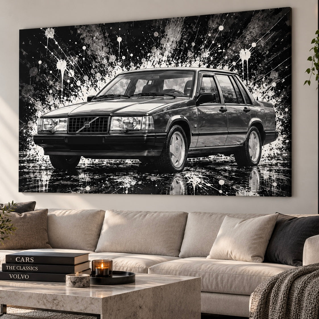 Volvo 740 Turbo Canvas