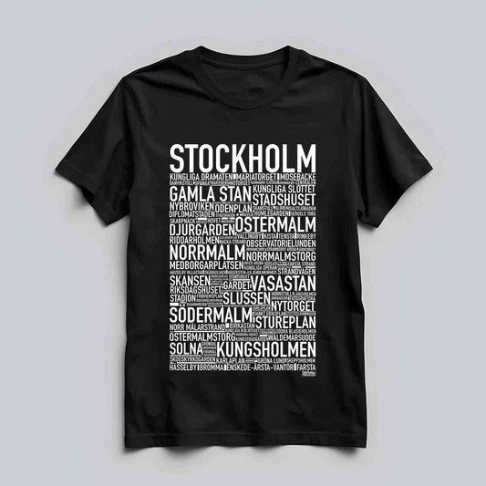 Stockholm 2024 Text T-shirt