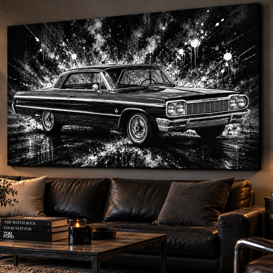 Chevrolet Impala 64 Canvas