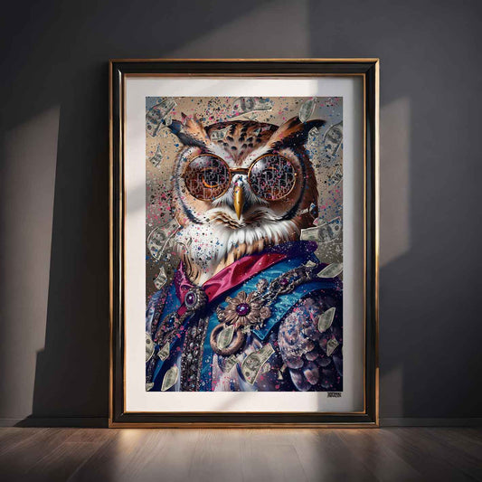 The Noble Owl Poster