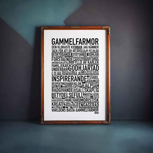Gammelfarmor 2024 Text Poster