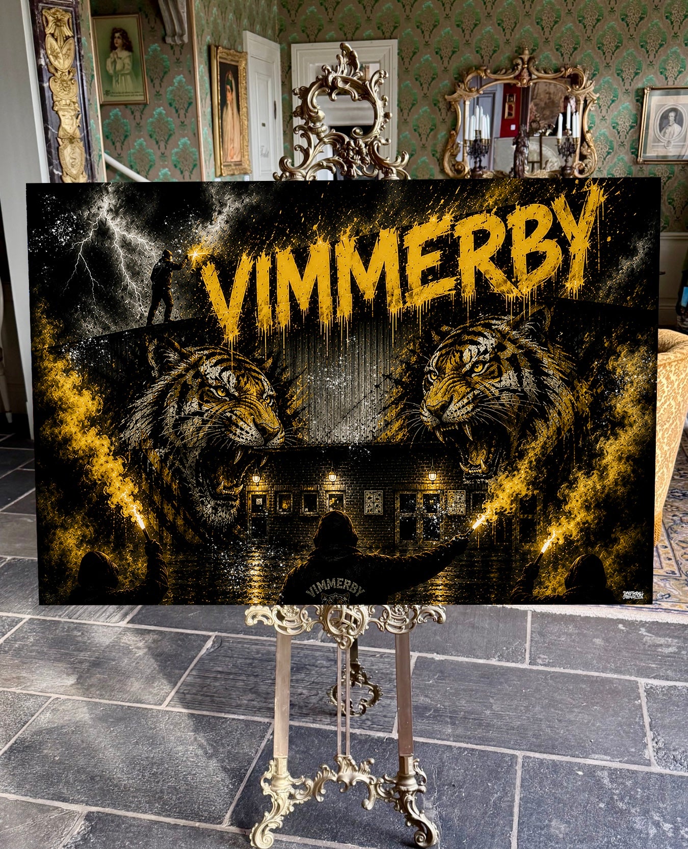 Vimmerby Canvastavla 80x120cm