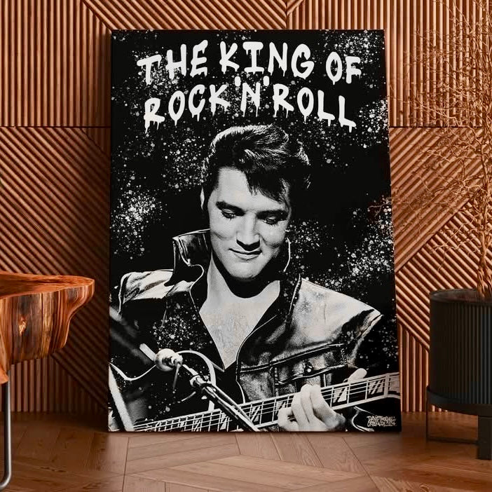 Elvis canvastavla 80x120cm