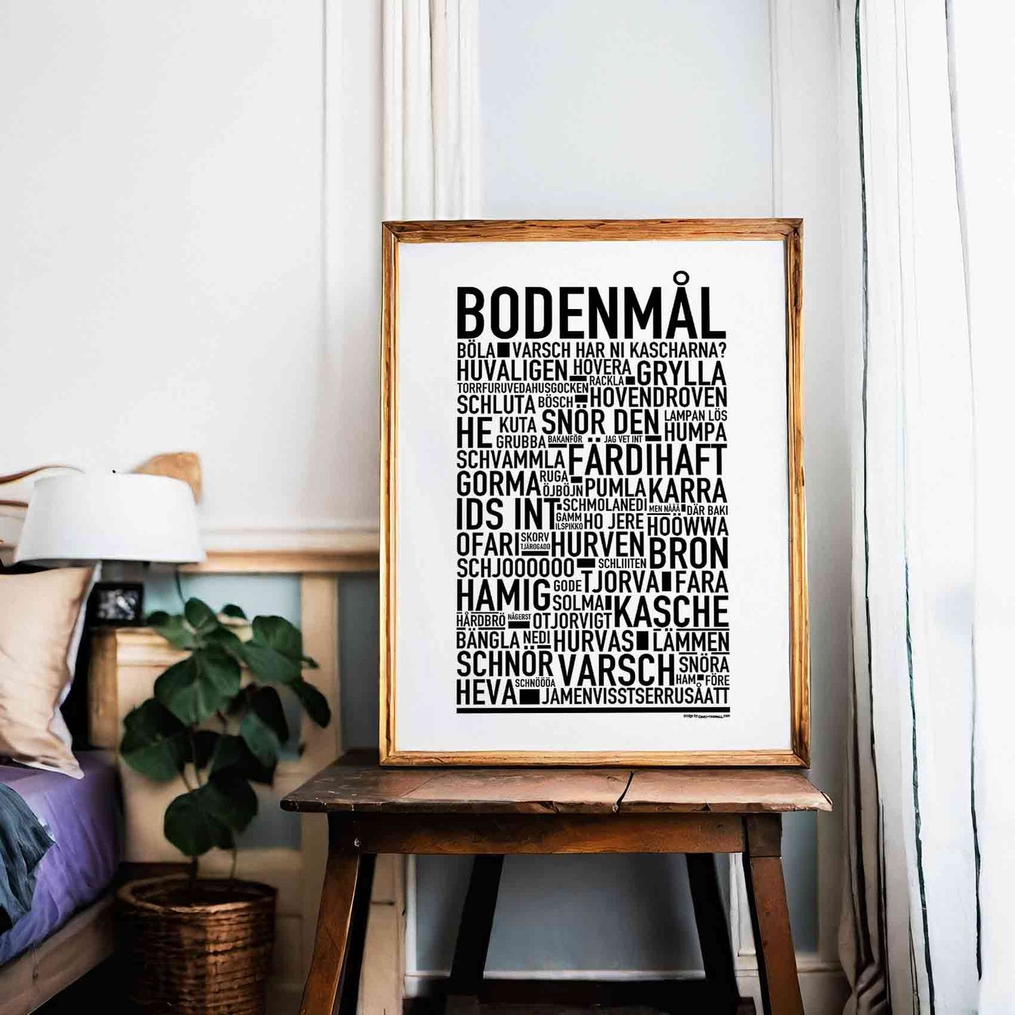 Bodenmål Dialekt Text Poster