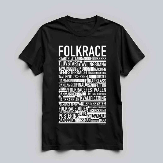 Folkrace Text T-shirt