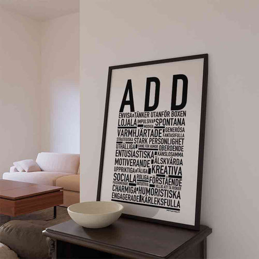 ADD Text Poster