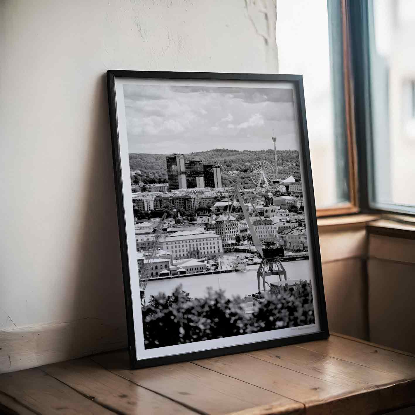 Göteborg City Poster