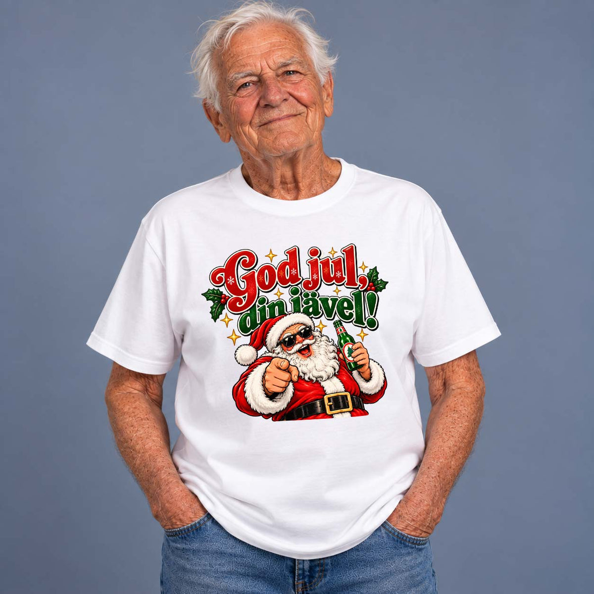 God Jul Din Jävel T-shirt