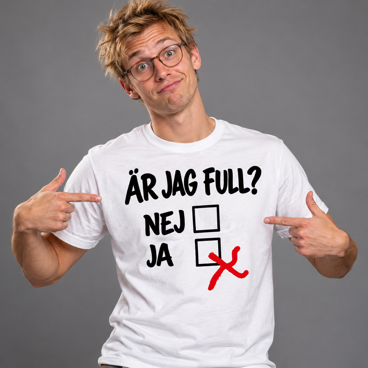 Är Jag Full T-shirt