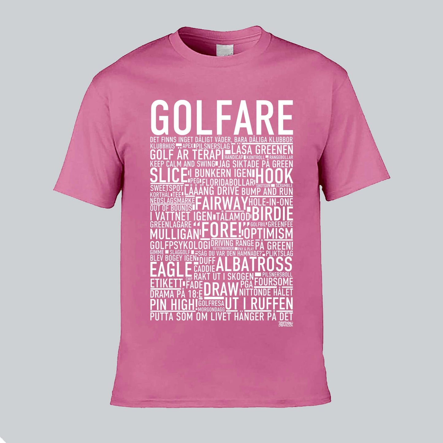 Golfare Text T-shirt