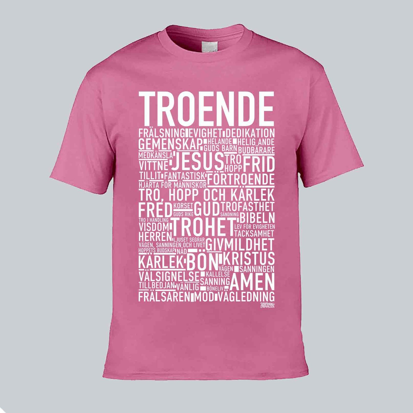 Troende Text T-shirt
