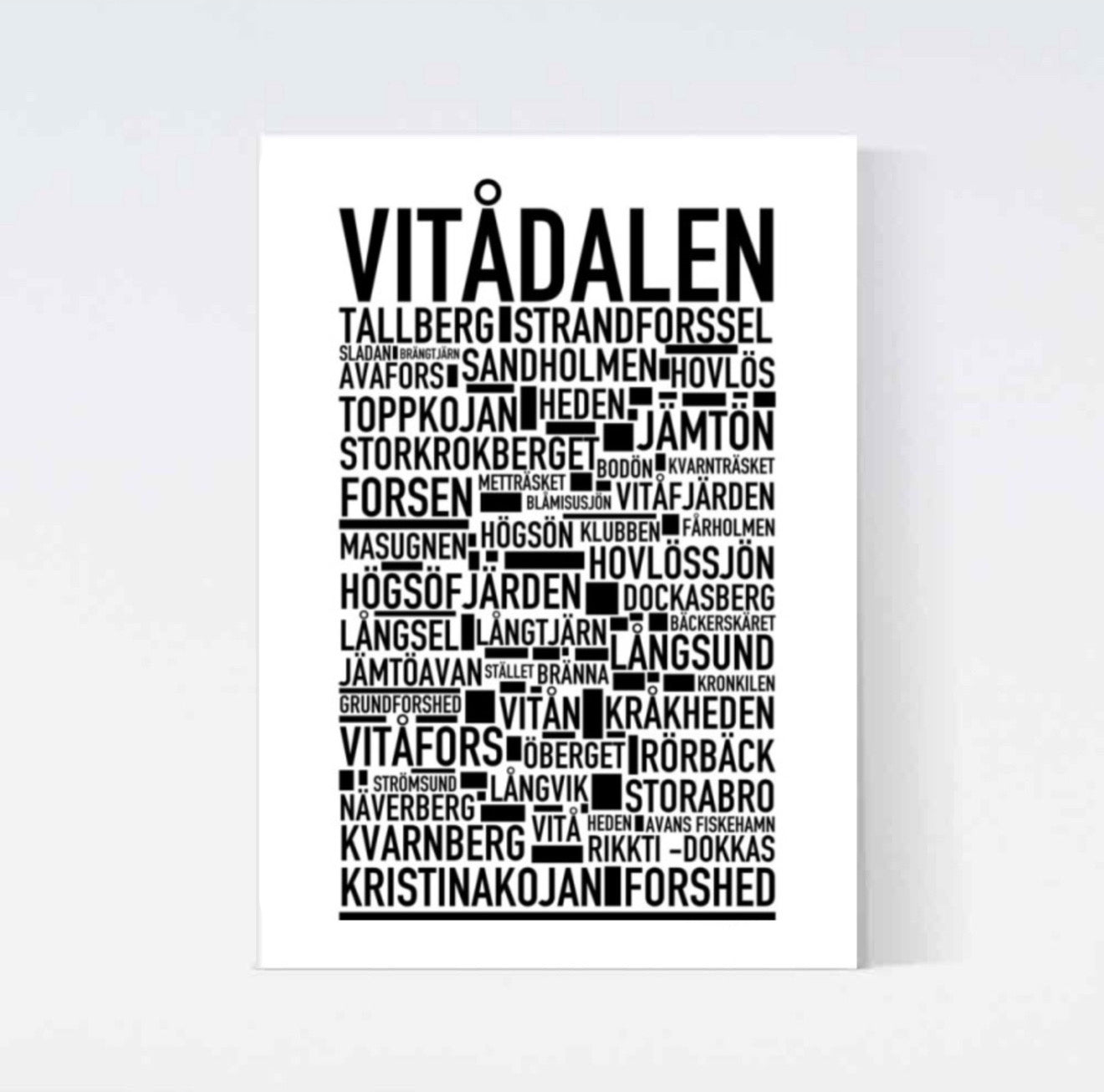 Vitådalen Poster
