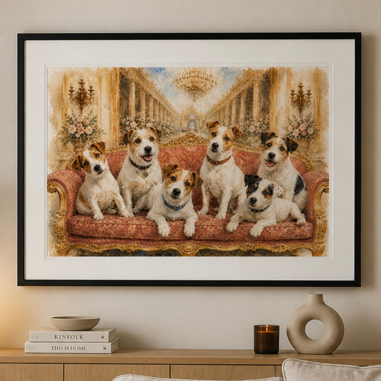 Jack Russell Terrier Art Poster