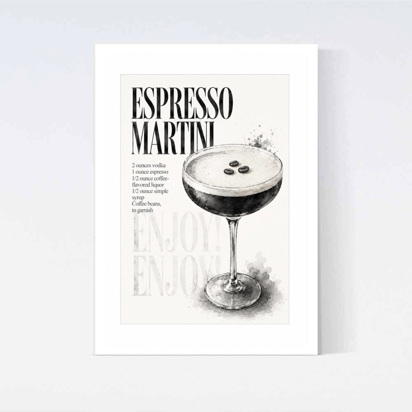 Espresso Martini Poster