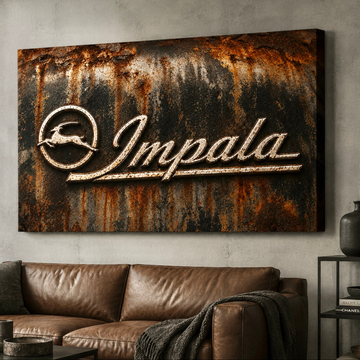 Impala Rust Detail Canvas (kopia)