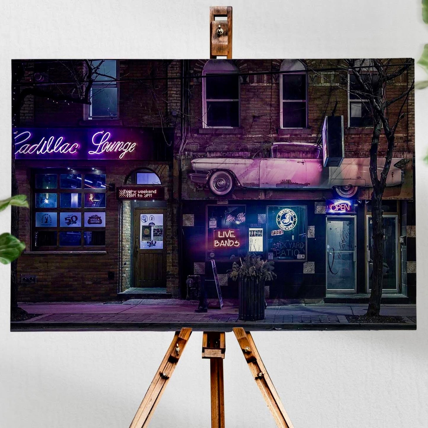 Cadillac Lounge Canvas