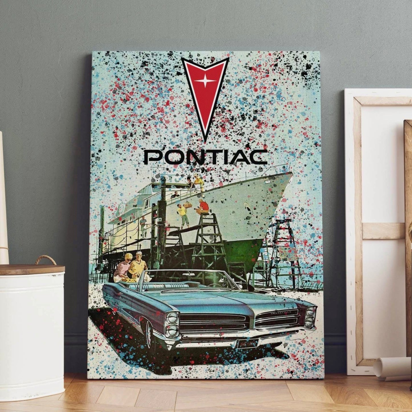 Pontiac Art Canvas