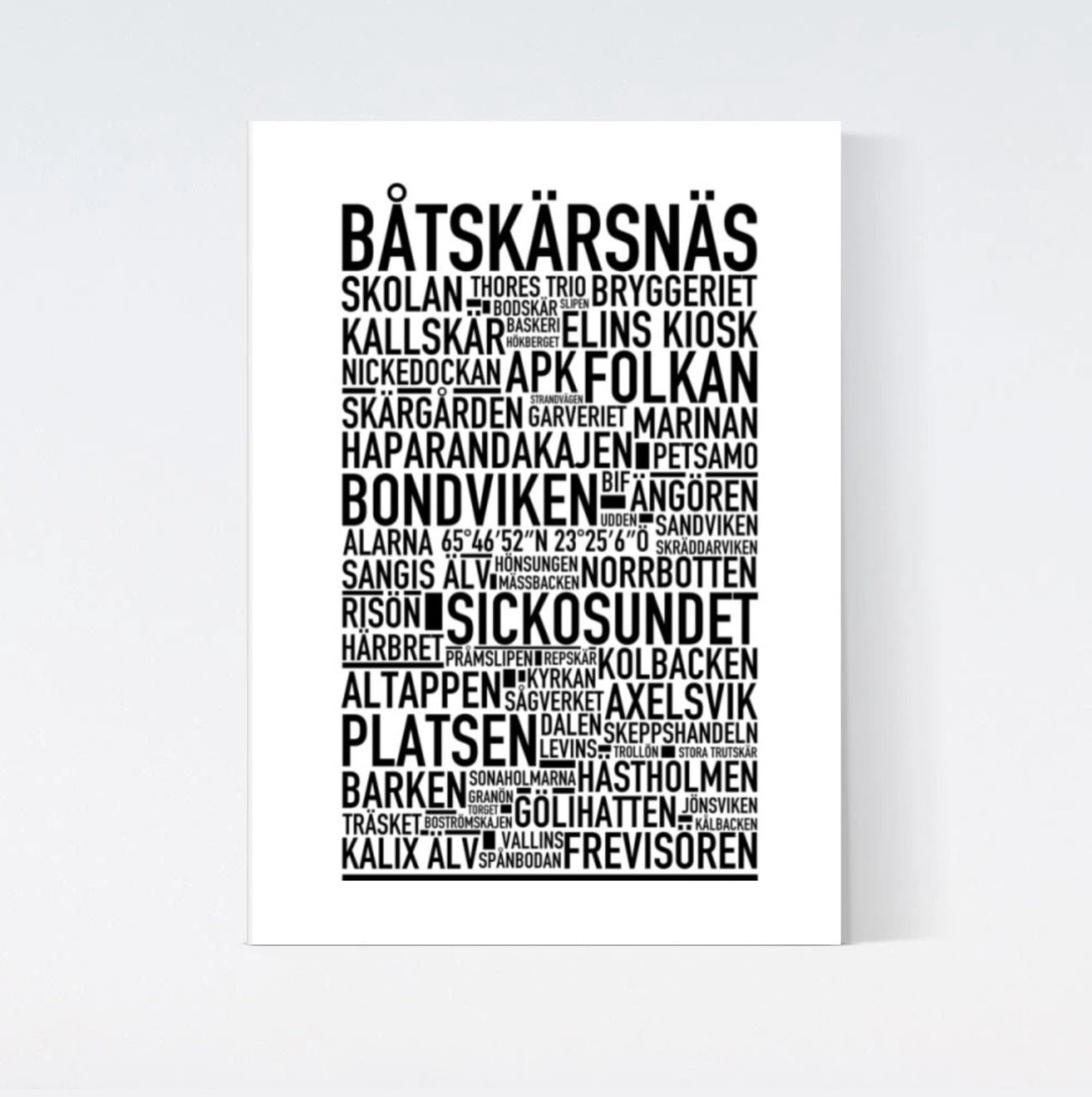 Båtskärsnäs Poster