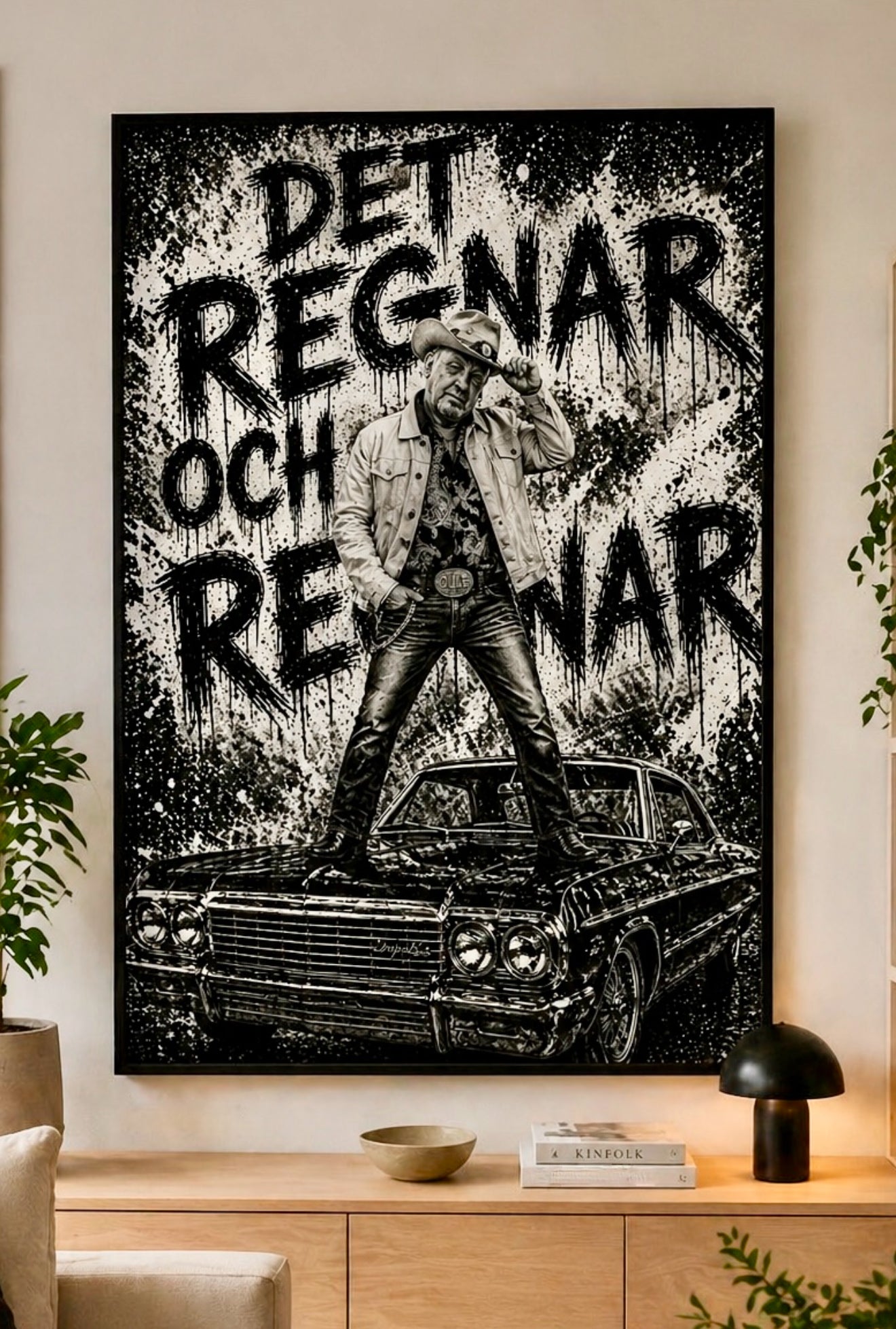 Lasse Stefanz Canvastavla 80x120cm