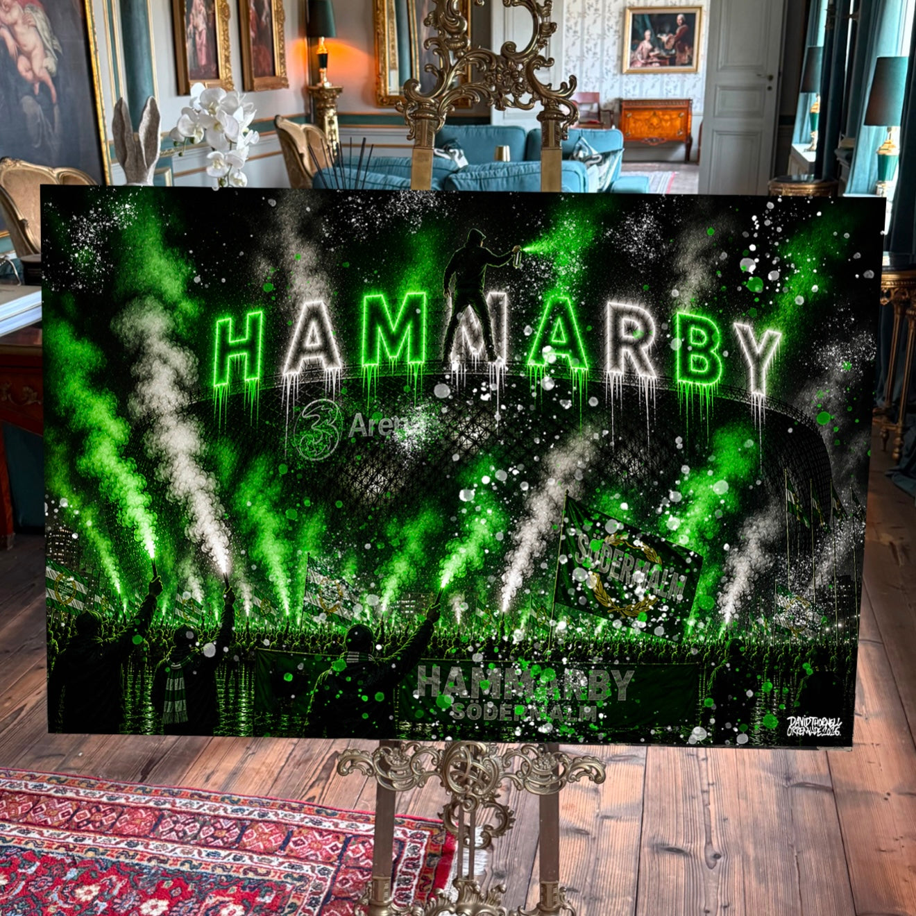 Hammarby Arena II Canvas