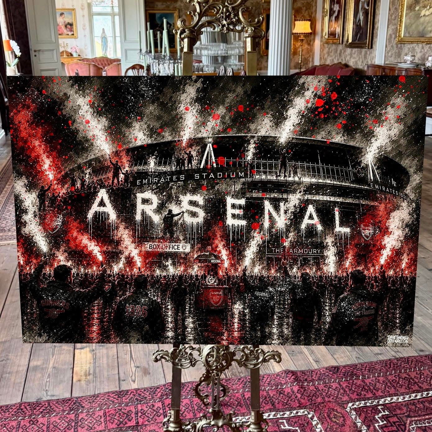 Arsenal Emirates Arena Canvas