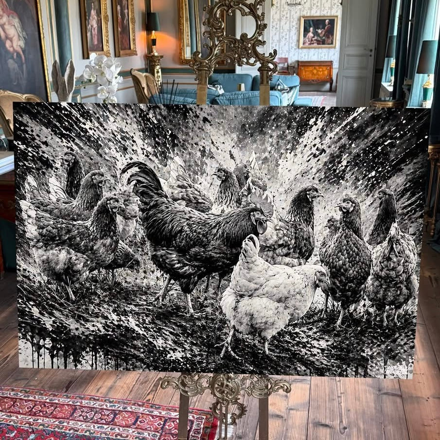 Höns Canvas
