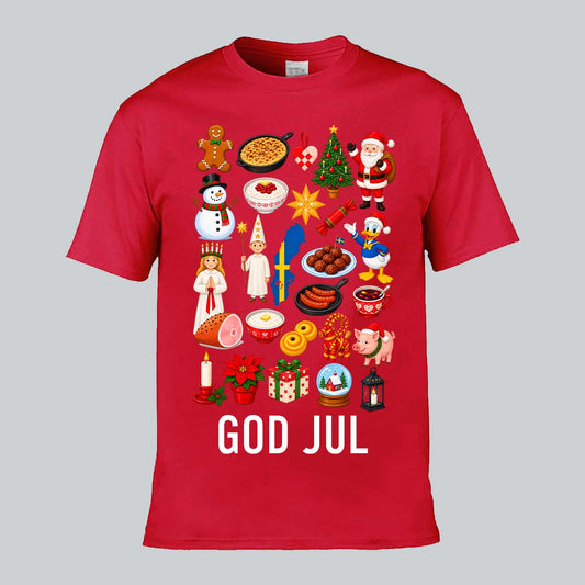 Svenska Julklassiker God Jul T-shirt