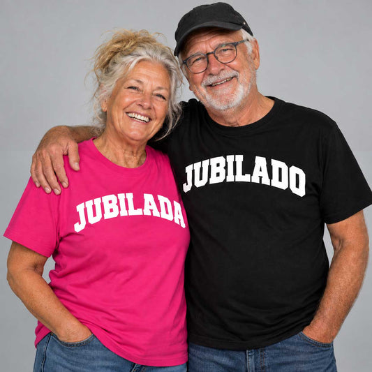 Jubilado College Text T-shirt